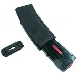 Магазин механический ARCTURUS AR MOD1 M4/M16 200 Rds Mid-Cap Windowed EMM Magazine BLK MAG-M1AE-BK